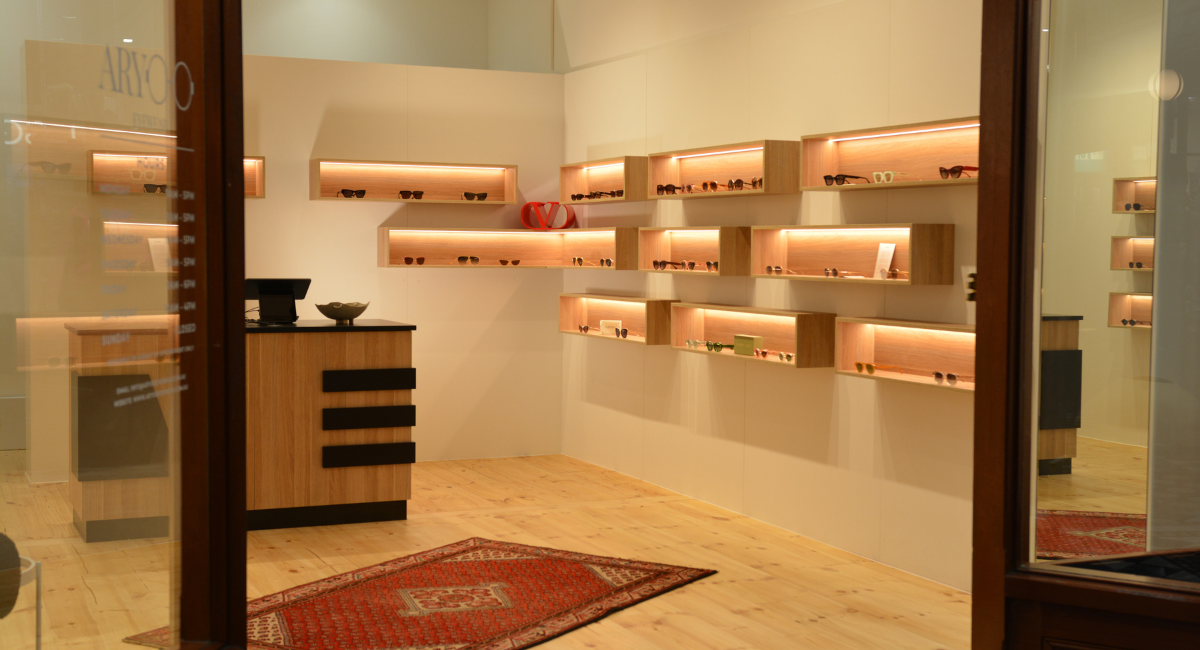 Aryoo Eyewear Adelaide Arcade