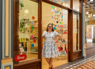 PAPER SCISSORS WOOL ADELAIDE ARCADE SHOP 7