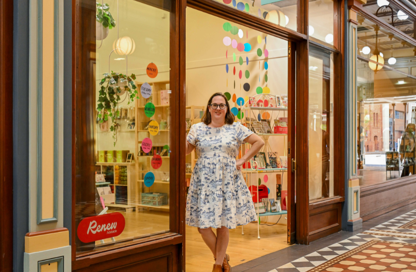 PAPER SCISSORS WOOL ADELAIDE ARCADE SHOP 7