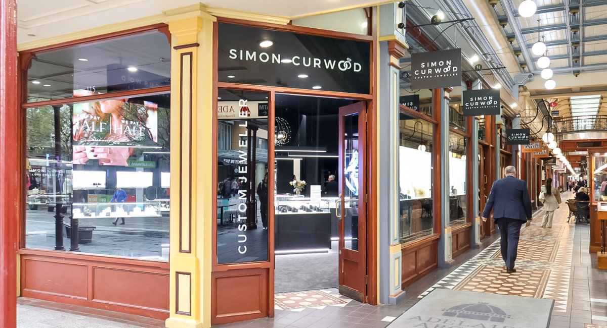 Simon Curwood Custom Jewellers Adelaide Arcade